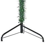thumbnail of vidaXL Kunstkerstboom half met standaard smal 180 cm groen