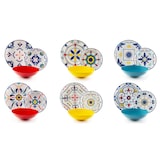 thumbnail of Excelsa servizio piatti 18 pezzi Vietri Color porcellana multicolor