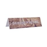 thumbnail of CombiCraft gereserveerd bordje houtmotief, 5 stuks