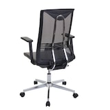 thumbnail of Bürostuhl | HxBxT 110x65x66 cm | Sitzhöhe 44cm | ergonomisch Kunstleder | Grau | Drehstuhl Schreibtischstuhl