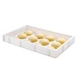 thumbnail of GILAC Bac à pâtons 600 x 400 - 15 L - Blanc G179421