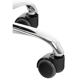 thumbnail of DELUKE® Sattelhocker mit Rollen VOULI Höhenverstellbar, Drehbar Kunstleder pflegeleicht Rollhocker Arbeitshocker Praxishocker Arzthocker Creme