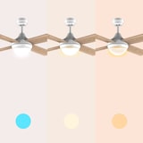 thumbnail of Cecotec Ventilador de Techo con Luz EnergySilence Aero 4250 DC Fresh. 40 W, Motor DC, Diámetro 42”con 4 Aspas Reversibles, Luz LED