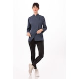 thumbnail of Chef Works® Damenkochjacke HARTFORD, Reissverschluss, Cool Vent™ & lite, Blau, Größe 3XL