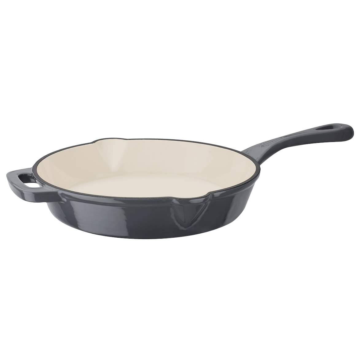GSW Gusseisen Pfanne Grey Shadow 26 x 6cm mit 2 Ausgüssen, induktionsgeeignet, backofengeeignet bis 240°C
