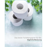 thumbnail of Toilettenpapier KLASSISCH WEISS, 3-lagig, 48 Rollen x 150 Blatt, 100% Zellstoff, weiches Klopapier mit Glücks-Prägung