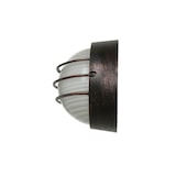 thumbnail of Licht-Erlebnisse Outdoor Wandlampe AMSTERDAM in Kupfer Antik Aluminium Glas E27 B:22cm Maritime Balkon Leuchte, CX1208-35