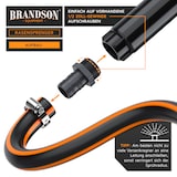 thumbnail of Brandson 2x Versenkregner - Rasensprinkler - Gartensprinkler Bewässerungssystem versenkbar - für Flächen bis 25 m2 - mit Schmutzsieb - frostsicher