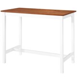 thumbnail of vidaXL Bartisch mit Stühlen 5-tlg. Massivholz Braun und Weiß