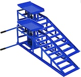 thumbnail of Auffahrrampe hydraulisch höhenverstellbar PKW 2x blau Tragkraft 2t pro Stück