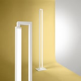 thumbnail of Lámpara de pie LED orientable e inclinable Perenz, 27 W, 2495 lm, altura 161 cm, CCT, color blanco