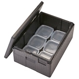thumbnail of CAMBRO - EPP180X-110 - Contentor-Caixa Isotérmica Multifunction Cam GoBox - 61 x 43 x 27 cm (M.Ext) - 54,8 x 36,8 x 20 cm (M.Int) - Preto