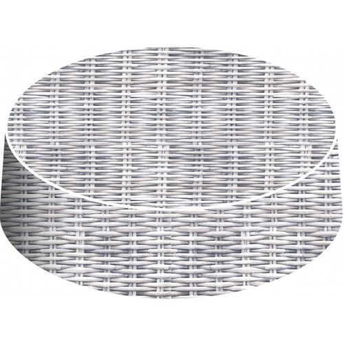 Paper Cap aus Mattkarton Rattan in Grau, Ø 86 mm, 200 Stück - Mank - Trinkschutz Hygieneschutz