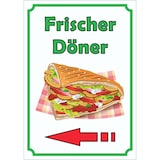thumbnail of Achtung Laichzeit Aufkleber A6 (105x148mm)