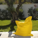 thumbnail of Pouf Géant XXL Intérieur et Extérieur, Déhoussable, Salon, Jardin, Deco Arts Jaune miel