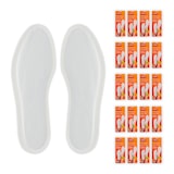 thumbnail of Relaxdays Sohlenwärmer, 20 Paar, Größe M, Wärmeeinlagen für Schuhe, 8h warme Füße, luftaktiviert, selbstwärmend, weiß