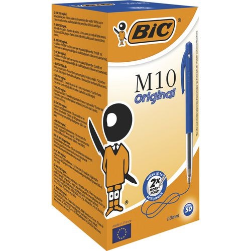 BIC Stylo bille M10 bleu x 50
