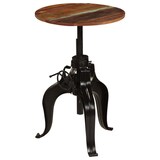 thumbnail of Table de bar Bois de récupération massif 60x(76-110) cm Modèle Zenith Vision