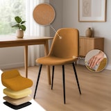 thumbnail of 2er Set Esszimmerstuhl Maryam orange/Stoff