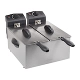 thumbnail of Tristar Doppelkorb-Fritteuse FR-6937 - 2 x 3 ltr Edelstahl