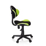 thumbnail of Kinderschreibtischstuhl / Kinderstuhl KIDDY GTI-2 Stoff schwarz / grün hjh OFFICE