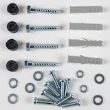 thumbnail of tectake Supporto da installazione a parete per monitor 32-65″ (81-165cm) inclinabile livella - nero - 401081