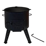 thumbnail of Utschak mit Kazan 16 L aus Gusseise Gasbrenner Feuerofen Set