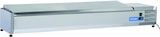 thumbnail of Edelstahl-Kühlvitrine für 8 GN1/3 Tabletts. Abmessungen (BxTxH) 180x39,5x28,1 cm. Temperatur +2°C/+8°C. Kühlkopf VRX 18/38S/S