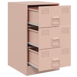thumbnail of Tables de chevet 2 pcs rose 34,5x39x62 cm acier – Modèle Ciel