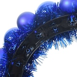 thumbnail of vidaXL Weihnachtsballkränze 2 pcs Blau 33 x 33 x 7 cm Polystyrol