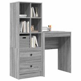 thumbnail of vidaXL Schreibtisch mit Schubladen 2 pcs Graues Sonoma