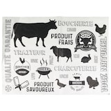 thumbnail of Papier Duplex Ingraissable Boucherie Moderne - 50 x 37 cm - par 1000