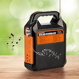 thumbnail of EASYmaxx Solar-Generator Kit 4500mAh - schwarz/orange