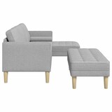 thumbnail of vidaXL Sofa Set mit Kissen 2 pcs Wolkengrau Polyester