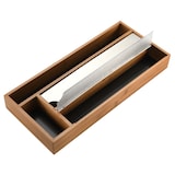 thumbnail of Folienspender, dunkler Bambus, FSC 5.4x42x19cm