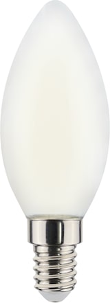 thumbnail of aro LED Glühbirne C35, E14, 6.5 W, 220-240 V, warmweiß, 4 Stück