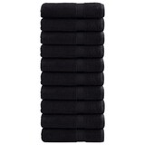 thumbnail of vidaXL Handdoeken SOLUND 10 st 600 g/m² 50x100 cm zwart
