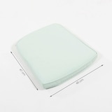 thumbnail of Cojín silla de jardín, Repelente al agua, Poliéster 180 gr, Color Verde claro, 45 cm x47 cm x5 cm