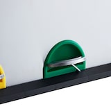 thumbnail of SVITA TC2X20 Kücheneimer Office 40L Trennmülleimer Mülltrennung Edelstahl Silber