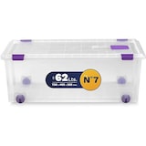 thumbnail of Pack 4 cajas de Almacenaje Capacidad de 62 litros | Medidas 730 x 405 x 265 mm | Lote de 4 Unidades
