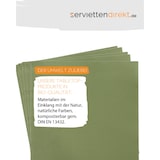thumbnail of Softpoint Serviette in Oliv, 1/4-Falz, 40 x 40 cm, 50 Stück - Mank