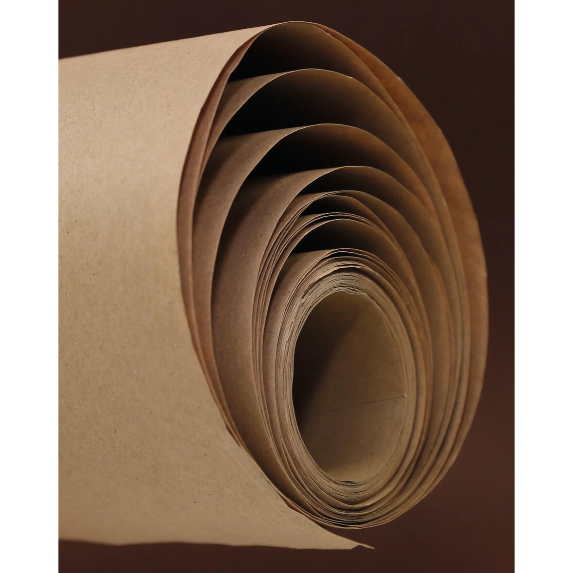 Clairefontaine 8x Recycling-Kraftpapier braun 70g, Rolle 25x1m - Kartonbraun 495071C
