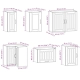 thumbnail of vidaXL 11-tlg. Küchenschrank-Set Kalmar Sonoma-Eiche Holzwerkstoff