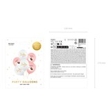 thumbnail of 6 Luftballons Baby Girl 30cm Latexballons Helium Ballons Geburt Taufe Ballonset Geburtstagsdeko Babyparty Deko Mädchen Mix Weiß Hellrosa Pastell