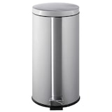 thumbnail of Tarrington House Cubo de basura con pedal, metal/ acero inoxidable,  Ø 29.7 x 64 cm, 30 L, plata