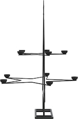 thumbnail of vidaXL Metall-Weihnachtsbaum zum Dekorieren Schwarz 75 cm