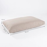 thumbnail of Pack 4 almofadas Assento em palete, Desdobrável, Poliéster 250 gr, Cor Castanho Olefina, 120x80x16