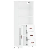 thumbnail of Helloshop26 - Buffet Sideboard Kommode Schrank Aufbewahrungseinheit Organizer Küche Wohnzimmer Lounge hoch 69,5 x 34 x 180 cm 02_0032731