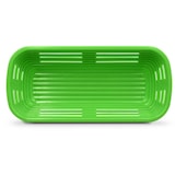 thumbnail of Cestino ciotola rettangolare in plastica per la lievitazione impasto da 500 g 27x11x6,5(h) cm