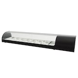 thumbnail of Gekoelde tapasvitrine met 4 gn 1/3 gebogen glas - 1810x400x285 mm - 160 W 230/1V - 13C82184 Eurast